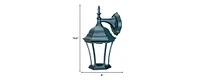 Decorative Hanging Carousel Lantern Wall Lamp for Patio and Hallway