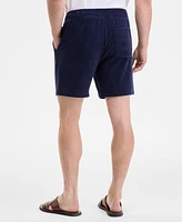 Club Room Men's Solid Terry Cloth Shorts, Exclusively at Macy's