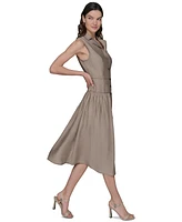 Karl Lagerfeld Paris Women's Sleeveless Tiered Dress