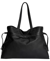Sam Edelman Poppy Extra Large Leather Drawstring Crossbody