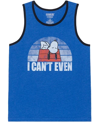Hybrid Apparel Men's Snoopy Tank Top