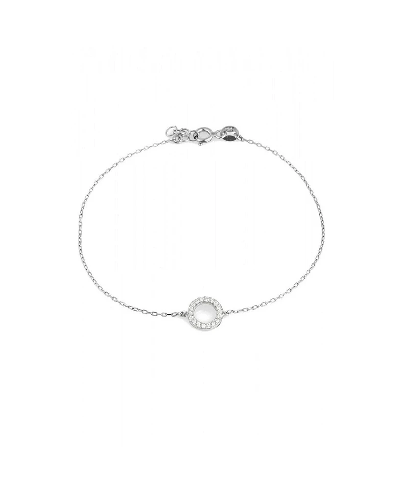 Spero London Circle Bracelet in Sterling Silver