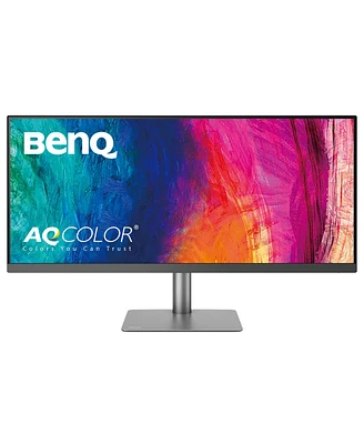 BenQ BenQ PD3420Q 34- 2K Ultrawide Monitor for Macs/Designers | 21:9 | 3440x1440 Wqhd | Ips | Aqcolor | P3, sRGB | Factory-Calibrated | Usb-c | Kvm |