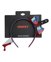 Chucky Bloody Bow With Knife In Head Headband