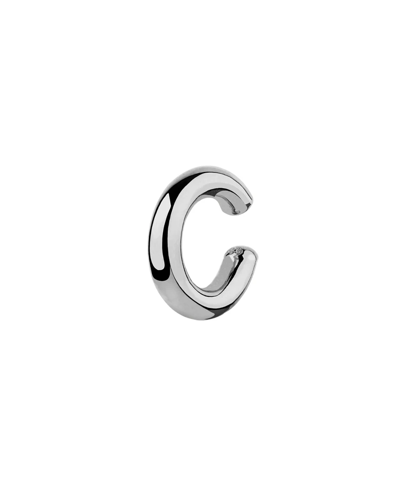 Spero London Chunky Sterling Silver Ear Cuff No Piercing 1 Piece