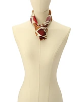 Coach Women's Trompe L'Oeil Bag Print Silk Square Scarf