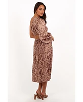 Petal and Pup Women's Wren One Shoulder Midi Dress