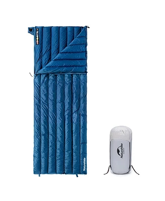 Naturehike Ultralight Backpacking Down Sleeping Bag for Adults, 650 Fill Power Sleeping Bag 20oz for 42-52 , Compact Lightweight Sleeping Bags for Hik