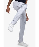 Raw X Men's Rip And Repair Cargo Pocket Jeans