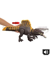 Jurassic World Rebirth Tail Thrasher Spinosaurus Action Figure, Dinosaur Toy