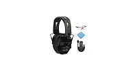 Walkers Razor Tacti-Grip with Rubber Headband with Walkie-Talkie Bundle