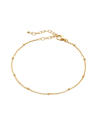Spero London Fine Beaded Chain Bracelet Satellite Sterling Silver