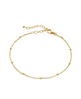 Spero London Fine Beaded Chain Bracelet Satellite Sterling Silver