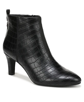 LifeStride Women's Glow Zip Dress Short Boots