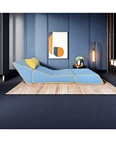 Three in one folding sofa, convertible bed, easy to carry outdoors, suitable for living room, bedroom, lounge, outdoor