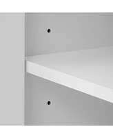 70.9" Tv Stand for TVs up to 75", Media Console with 2 Cabinets