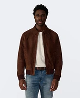 Furniq Uk Men's Men s Suede Bomber Jacket, Created for Macy s