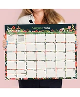 2026 Floral Large Desk Pad Monthly Blotter Calendar