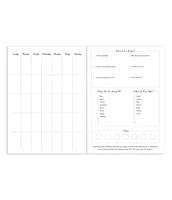 Woah! Undated 7.5"x10.25" Monthly Wedding Planner