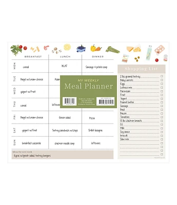 Everyday Essentials Meals & Grocery Planning Pad