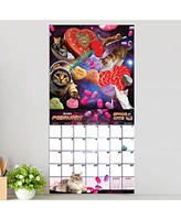 2026 Space Cats Wall Calendar