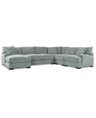 Rhyder -Pc. Fabric Chaise Sectional