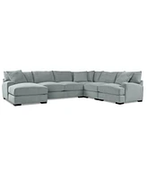 Rhyder -Pc. Fabric Chaise Sectional