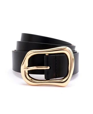 Kate Spade New York Women's 30mm Molten Metal Buckle Belt