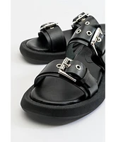Finezza Leather Two-Strap Sandal (Women)