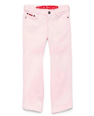 Elie Balleh Big Boys Slim Fit 5 Pocket Twill Pants