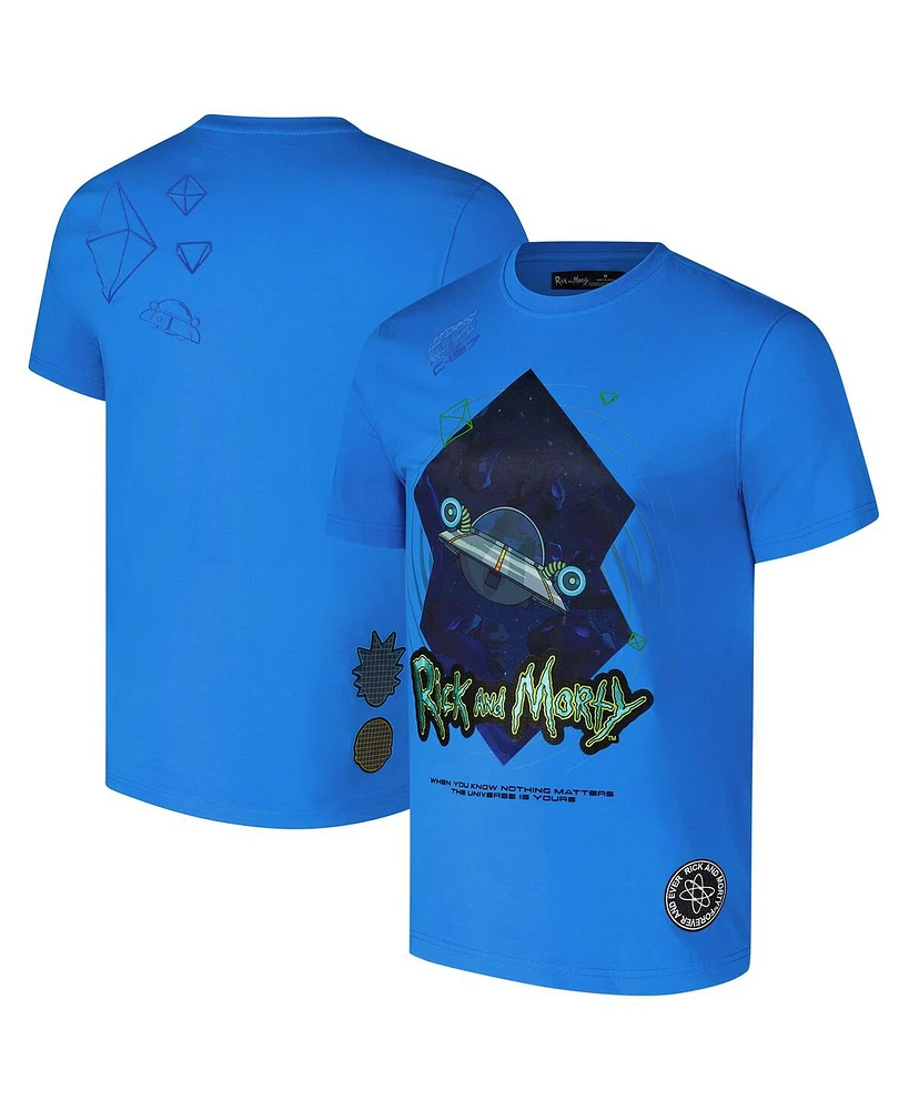 Freeze Max Men's Blue Rick And Morty Nothing Matters T-Shirt
