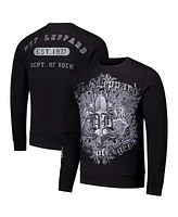 Freeze Max Men's Black Def Leppard Department of Rock Pullover Sweatshirt
