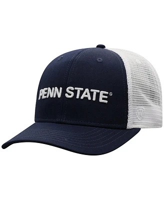 Top of the World Men's True Navy Penn State Nittany Lions Trucker Adjustable Hat