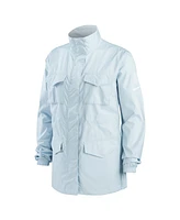Nike Women's Light Blue Paris Saint-Germain M65 Woven Full-Zip Jacket