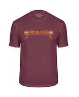 Original Retro Brand Men's Maroon Virginia Tech Hokies Metallica T-Shirt