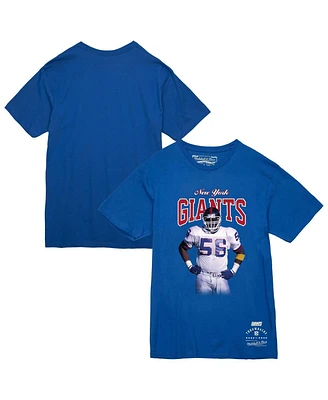 Mitchell & Ness Men's Lawrence Taylor Royal New York Giants Sideline Retired Player T-Shirt