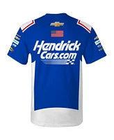 Hendrick Motorsports Team Collection Men's Blue Kyle Larson Valvoline Uniform T-Shirt