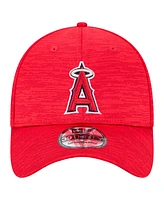 New Era Men's Red Los Angeles Angels Tech 39THIRTY Flex Hat