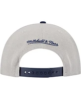 Mitchell & Ness Men's Gray Detroit Tigers Knock Out Panel Snapback Hat