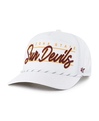 '47 Brand Men's White Arizona State Sun Devils Condor Hitch brrr° Adjustable Hat