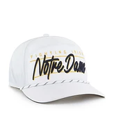 '47 Brand Men's White Notre Dame Fighting Irish Condor Hitch brrr° Adjustable Hat
