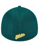 New Era Men's Green Athletics Subtle Camo 39THIRTY Flex Hat