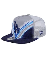 New Era Men's Los Angeles Dodgers Tie-Dye Golfer Trucker Adjustable Hat