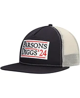 New Era Men's Navy/Natural Dallas Cowboys Election Trucker Golfer Snapback Hat