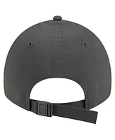 New Era Men's Charcoal New York Knicks Active Ripstop 9TWENTY Adjustable Hat