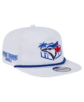 New Era Men's White Toronto Blue Jays Palm Golfer Snapback Hat