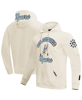 Pro Standard Men's Cream San Antonio Spurs 2024/25 City Edition Pullover Hoodie