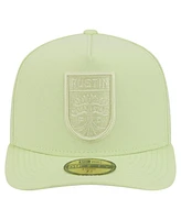 New Era Men's Green Austin Fc Color Pack A-Frame 59FIFTY Fitted Hat