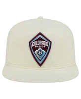 New Era Men's Cream Colorado Rapids 2025 Kickoff Snapback Golfer Hat