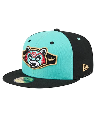 New Era Men's Light Blue/Black Hudson Valley Renegades Copa de la Diversion 59FIFTY Fitted Hat